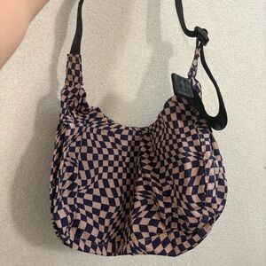 BAGGU Trippy Checker medium crescent